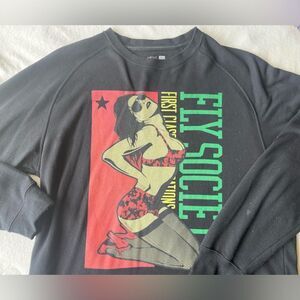 Fly Society Mens  LARGE Sweatshirt,
